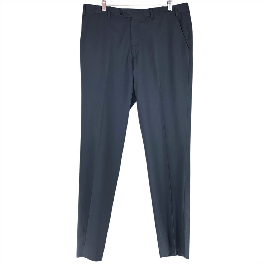 John Varvatos Men's Navy Dress Pants